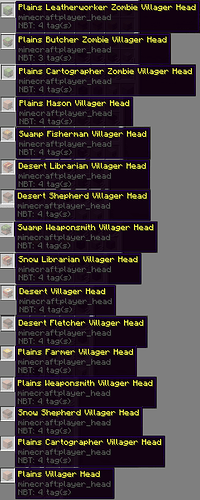 villager head
